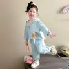 Conjunto de Primavera y Otoño para Niñas 2026 Nuevo Elegante de Moda Sudadera Infantil para Bebé Ropa de Principios de Otoño Super Bonito