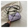 Bolsa de Axila em Forma de Coração com Laço para Mulheres 2026 Nova Bolsa de Lado Plissada Crescente Tendência Venda Quente Bolsa de Ombro Transversal