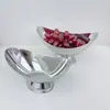Modernos Sencillos Creativos Metal Hoja de Oro Lingote Plato de Frutas Adornos Modelo Habitación Sala de Estar Restaurante Hotel Decoraciones Suaves