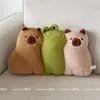 Almofada de Pelúcia Fofa em Formato de Cachorro para Sofá, Almofada Decorativa Criativa para Sala de Estar, Janela de Canto e Tatami