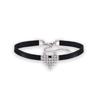 Corrente de pescoço com gola Ruili da moda feminina corrente sexy para clavícula colar de diamante em forma de coração gargantilha alça de pescoço uma geração de cabelo