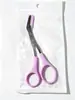 Tijeras Coreanas para Recortar Cejas al por Mayor con Peine Recortador de Cejas, Tijeras de Belleza para Mujer, Pinzas para Cejas de Maquillaje, Tijeras Pequeñas para Recortar Cejas