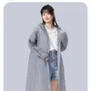 Capa de Chuva Eva, Capa de Chuva Espessa à Prova D'água, Capa de Chuva Portátil à Prova D'água para Ciclismo, Poncho Completo Tudo-em-Um, Capa de Chuva para Caminhada