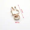 Chaveiro Criativo Alienígena Coroa Golfinho Flor de Cerejeira Coelho Amor Gato Fivela Liga de Zinco Joia DIY Fivela Pendurável