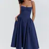Vestido strapless de estilo europeo y americano de Amazon, vestido tipo camisola sexy rojo que ciñe la cintura para mujer, nuevo en stock, se envía en 24 horas