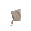 Gorro Coreano para Bebé Otoño e Invierno Cálido Cortavientos Protección para los Oídos Gorro de Punto para Niños y Niñas Gorro con Cordones para Recién Nacidos