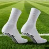Meias de Futebol Masculinas Pontilhadas Solado de Toalha Antiderrapantes para Jogo Treino Esportivas Venda Direta da Fábrica