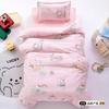 Colcha de jardim de infância de algodão classe A Conjunto de três peças Colchão de cama infantil Conjunto de seis peças Roupa de cama para cochilo de bebê