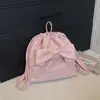 Bolsa Ita con Cordón de Lazo de Estrella Gran Capacidad Mochila Versátil Linda Elegante de Pequeña Capacidad Nuevo Verano 2026