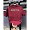 Camiseta de Verano para Hombre 2026 Moda Americana Estampada con Letra de Manga Corta Camiseta de Cuello Redondo Tie-Dye Elegante de Manga Corta