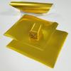 5Zv7 Venta al por mayor Lámina de Aluminio Compuesta Dorada y Plateada Frontal Lámina de Aluminio Posterior Papel Blanco Empaque de Chocolate Chicle Dulces Cuadros Ligeros