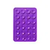 Conjunto de 24 peças de suportes adesivos universais para celular, com ventosas de silicone quadradas, multifuncionais e antiderrapantes, sem necessidade de furos, prontos para uso pelo fabricante.