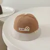 Bonito sombrero de pescador nuevo de otoño para bebés de 2 años, sombrero para proteger del sol y a prueba de viento, sombrero infantil estilo coreano ins, sombrero tipo cubo transfronterizo
