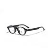 Lentes Xunge para Hombre Miopía Montura Pequeña Caperucita Roja Libro Ins Moda Combinable Lentes Planas Mujer TR90 Ovalado Espejo Plano