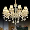 Araña de Cristal Estilo Europeo 2026, Lámpara Sencilla para Comedor, Lámpara de Lujo para Sala de Estar, Decoración Acogedora para Dormitorio y Estudio, Decoración del Hogar