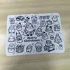 Tapete de Desenho de Silicone Mais Vendido Transfronteiriço, Quadro de Desenho Criativo de Desenho Animado, Lavável e Fácil de Limpar, Tapete de Grafite de Silicone de Natal Atacado