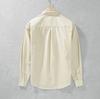 Camisa de manga larga de algodón para hombre, nueva camisa holgada informal de otoño, venta al por mayor de fábrica, una generación de personalización de soporte para el cabello