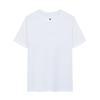 Camiseta de Manga Curta Três Provas para Homens, Camiseta Branca Tamanho Pequeno, Camiseta Básica Mágica de Casal com Gola Redonda, Meia-Manga Estilo Casal Personalizado