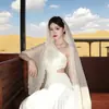 Lenço de Seda Liso Floral Renda Artística Verão Viagem Francesa Proteção Solar Xale Longo Versátil Lenço Fino para Mulheres Verão