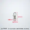 Hebillas de Gancho del Fabricante en Stock, Mosquetones de Aleación de Zinc Fundido a Presión, Hebillas de Cierre Metálicas, Accesorios de Ferretería, Clips de Gancho en Varias Especificaciones al por Mayor