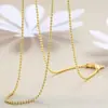 Collar de Joyería Color Arena Dorada para Mujer Cadena Universal de Imitación Oro Nicho Lujo Accesible Gama Alta Cadena para Clavícula Accesorios Que No Se Desvanecerán por Mucho Tiempo