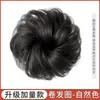 Coque de Cabelo Real para Mulheres, Realçador de Volume Capilar, Coque Fofo, Penteado de Coque Natural, Venda por Atacado de Fábrica
