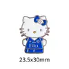 Em Estoque Vestido Rosa Japonês Fofo Broche de Gato Decoração de Adesivo para Capa de Celular Mercadoria de Menina Presente Fábrica de Personalização