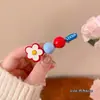 Presilha fofa de franja em desenho animado, presilha lateral de temperamento doce dopamina, nova presilha de bico de pato primavera-verão 2026, acessório de cabelo
