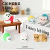 Nuevos Productos Transfronterizos: Animales de Dibujos Animados de Color Sólido 3D, Accesorios Coloridos DIY al por Mayor, Adornos de Animales Pequeños