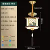 [Transfronteiriço] Luminária Pendente em Novo Estilo Chinês para Sala de Jantar, Luminária de Cabeceira, Luminária Totalmente em Cobre Inspirada no Zen, Pedra de Jade, Balcão de Bar Estilo Song, Estética de Hall de Entrada
