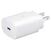 Cargador Rápido al por Mayor Adecuado para Samsung Note10/S20 Pd25W Estándar Europeo y Americano Cargador para Teléfono Móvil Tipo-C