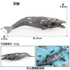 Modelos Realistas de Animales Marinos Transfronterizos: Tiburón Azul, Megalodón, Tiburón Ballena Gris, Tiburón Blanco, Tiburones Martillo Juguetes