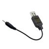 Línea de carga de 3.7V con cabezal 2.0 Línea de carga USB con placa de protección pantalla de luz completa