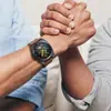Reloj de Cuarzo de Moda Masculina Popular Ins de Venta Directa Marca Tomi Elegante de Lujo con Calendario Resistente al Agua Funcional de Cuero