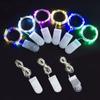 Cordão de luz LED transfronteiriço lâmpada de fio de cobre caixa de bateria de botão fio de cobre luzes de Natal para interior e exterior cordão de luz decorativo para jardim