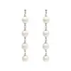 Pendientes de Borla de Perla con Diseño Coreano, Pendientes Largos Femeninos Elegantes, Pendientes de Nicho Únicos Versátiles Populares