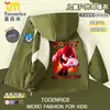 Jaqueta de outono para meninos do Sonic the Hedgehog, roupa de outono para crianças mais velhas, jaqueta corta-vento com forro de fleece, moderna