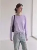 Camiseta de manga larga con protección solar de seda helada de dopamina para mujer, estilo corto de verano, top fino, chic y petite para aire acondicionado