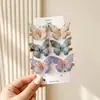 Pinza para el pelo 3D con pedrería degradado de mariposa 2026 para niñas, pinza lateral que no daña, accesorio para el pelo estilo princesa china para cabello suelto