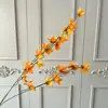 Hierba de llama de rama alta flores artificiales para bodas, arreglos de suelo para salones de bodas, materiales florales altos, decoraciones para escaparates, arreglos florales DIY, flores de seda