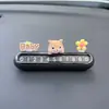 Placa de Número de Telefone para Carro, Placa de Número de Estacionamento Temporário, Telefone de Carro Fofo para Mulheres no Carro, Pode Ser Escondido para Mover o Carro