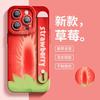 Capa de Celular Angel Eyes para Apple 13Pro Fruta Novo Verão iPhone14 Líquido Real Silicone Importado 1