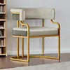 Silla de Comedor, Silla Sofá de Lujo Ligero de Gama Alta, Mesa y Sillas para Recepción y Negociación, Silla de Moda para Salón de Uñas, Silla para Tocador de Casa