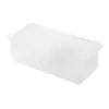 Caixa de armazenamento de lápis de grande capacidade transparente papelaria caixa de armazenamento de caneta recipiente de cor chumbo lápis de cera infantil pintura aquarela caneta saco