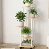 Producto popular transfronterizo: Estante de Flores para Sala de Estar, Soporte de Macetas de Flores de Múltiples Niveles para Balcón, Estante Escalonado para Plantas