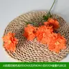 Flores Artificiales Flor Naranja Materiales Boda Salón de Bodas Decoración del Hogar Rosas Artificiales Flores Falsas Flores de Plástico Venta al por Mayor
