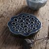 Vajilla de Flor de Loto Cerámica, Maceta para Arreglo Floral Chinoiserie, Mesa de Remojo Seco, Utensilios Hidropónicos, Tapete para Té, Platillos Decorativos, Accesorios para Ceremonia del Té