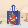 Bolsas de Regalo de Alta Calidad de Papá Noel Transfronterizas Bolsas de Empaque de Regalo No Tejidas Bolsas de Regalo Navideñas de Dibujos Animados