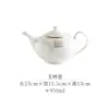 Ci Wei Ya Borda Dourada Porcelana Óssea Modelo Conjunto de Mesa de Hotel Conjunto de Oito Peças Tigelas Pratos Colheres Louça de Clube
