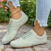 Zapatos de Mujer de Talla Grande Estilo Europeo y Americano Nuevos para la Primavera 2026, Zapatos Casuales Planos Ligeros y Cómodos, Zapatos de Mujer Versátiles con Cordones